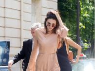 Kendall Jenner zaskoczyła obenością w Paryżu